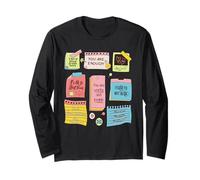 Note to Self Teacher Mental Health School Counselor Emotion Long Sleeve T-Shirt