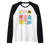 Note to Self Teacher Mental Health School Counselor Emotion Raglan Baseball Tee