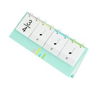 Note Training Card Musical Notation Learning Card Piano Rhythm Training Cards Music Teaching Props Rhythm Flashes for Beginner Student