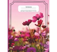 Notebook | 120 Pages | College Ruled | 7.5 x 9.25 | Wildflower Notebook for Journaling, School, Notes and More: Pretty Wildflower Notebook in Purple & ... for Bible Studies, Gifting, & Note taking