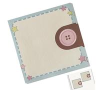 Notebook, 50 Writing And Sketching Cards, Cute Desk Decoration School Accessories for Study Room Library Class