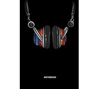 Notebook: 6x9 Music Lover And DJ Notebook With Lined Paper and 120 pages, ideal for notes, drawings, as planner, organizer or journal