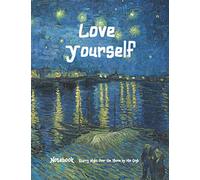 Notebook: 8.5x11 inches 120 pages college ruled Van Gogh Starry Night Over the Rhone