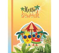 Notebook: A cute summer themed journal notebook