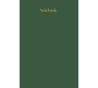 Notebook: A Simple Notebook for Daily Thoughts, Notes and Reflections