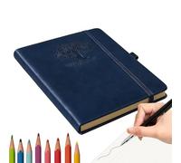 Notebook and Journal Journal Leather Bound Journal Thick Paper Work Notebook for Personal Writing, Daily Notetaking, Personal Tracking, School Work, Business Travel, Bur