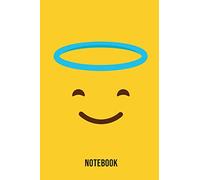 Notebook: Angel Emoji Emoticons Notebook,: Emoticons Notebook For Kids, social media emoticons Journal, Emoticon Face Themed Birthday, Emoji Journal, ... Emoji Stuff, 120 Pages, 6x9, Matte Cover.