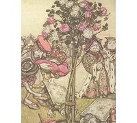 Notebook: Arthur Rackham Alice in Wonderland Queen of Hearts 110 Pages Large Wideruled Journal