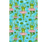 Notebook - Ballet Dancing Frogs in Pink Tutus!: 6 x 9 inch lined notebook with 120 blank pages ready for your notes, lists and ideas. A perfect gift for lovers of dance and whimsical characters!