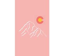 Notebook: Beautiful Coral Colorado Blank Lined Journal