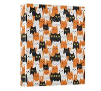 Notebook Binders Three Ringing 1.5 in Pack of 1 Cat Lover