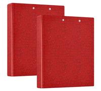 Notebook Binders Three Ringing 1.5 in Pack of 2 Hearts Love