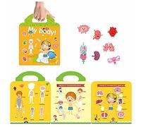 Notebook Birthday Learning Sticker Year Book for Toddlers Toys and Stationery for 25 Olds (Yellow, One Size)