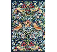 Notebook: Blank Lined Notebook for Writing, Notes, Journaling - Vintage “Strawberry Thief" Design - 6"x9" 120 Pages