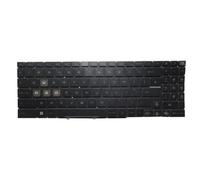 Notebook Blue Monochrome Backlit Keyboard For MSI Cyborg 14 A13U A13UCX A13UDX A13V A13VE A13VF MS-15P1 United Kingdom UK Black Without Frame New