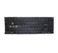 Notebook Blue Monochrome Backlit Keyboard For MSI Cyborg 14 A13U A13UCX A13UDX A13V A13VE A13VF MS-15P1 Spanish SP Black Without Frame New