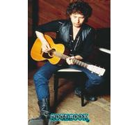 NOTEBOOK : Bob Dylan Art Notebook | Soft Cover Blank Sketch Pad Tablet | 6” x 9”, 105 pages | for Kids Girls Boys Teens Adults #439