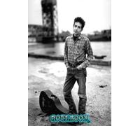 NOTEBOOK : Bob Dylan Art Notebook | Soft Cover Blank Sketch Pad Tablet | 6” x 9”, 105 pages | for Kids Girls Boys Teens Adults #443