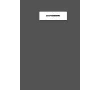 Notebook - Carnet de notes stylé 6x9 pour idées, journaling et organisation: 120 pages ligné - Cahier élégant pour notes, idées et créativité