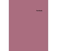 Notebook: Cassis Notebook, Lined, Letter Size, Ruled Lined Pages (8.5 x 11 Large) Journal, Composition Book, 100 Pages