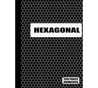 Notebook Chem Organic Chemistry Large 8.5"X11" Inches - 200 Numbered-page