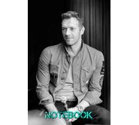 Notebook : Chris Martin Rock Band Planner Notebook for Writing, Scholl Notebook 100 Pages Best christmas Gifts #128