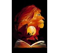 Notebook: Classic Animation, 100 Pages 6 x 9 Wide Ruled Lined Pages Journal Diary For Teens, Students And Fans of Heroic Journeys ( Composition Notebook )