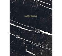Notebook: Classic Black and White Marble with Gold Lettering - Marble & Gold Journal | 150 College-ruled Pages | 8.5 x 11 - A4 Size (Marble and Gold ... - Journal, Notebook, Diary, Composition Book)