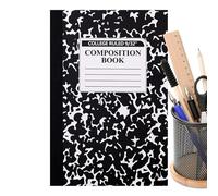 Notebook College Ruled - A5 60 Pages Paper for Liquid Writing Planner | School Notebooks Writing Journals | for Women Men Teachers Home School Classroom Dorm Office Work Travel