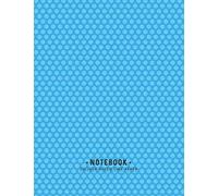 Notebook College Ruled Line Paper: Light Blue 8.5"x11" Composition Note Book 100 Sheets (200 Pages Front and Back)