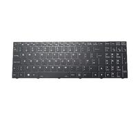 Notebook Colourful Backlit Keyboard For Metabox Alpha-S 15 inch For Alpha-S NP50PNP NP50PNP-i9 United Kingdom UK/GB Black Frame
