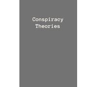 Notebook: Conspiracy Theories| Diary, Notebook and Journal | Size 6" x 9"| 120 Lined Pages | Softcover | Blank Wide Ruled Paper
