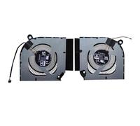 Notebook CPU GPU FAN For ACER For Predator Helios 18 PH18-72 Black New Plastic Leaves