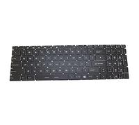 Notebook Crystal Keycap And Backlit Keyboard For MSI Alpha 15 Creator 17M Alpha 15 A3DD MS-17F3 MS-16UK MS-16U6 Alpha 15 A3DD-057UK Alpha 15 A4DEK United Kingdom UK Black NO Frame New