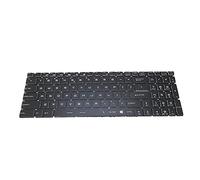 Notebook Crystal Keycap And Backlit Keyboard For MSI Alpha 17 Alpha 17 A4DEK MS-17EK Alpha 17 A4DEK-006 Alpha 17 A4DE United Kingdom UK Black NO Frame New