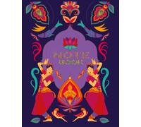 NOTEBOOK: Cute dance-themed journal with Indian dancer, 120 pages | Fun for kids, dancers, students, teachers
