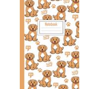 Notebook: Cute Goldendoodle Dog Gift - 110 Pages - 6 X 9 Inc