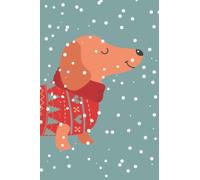 Notebook: Dachshund Through The Snow