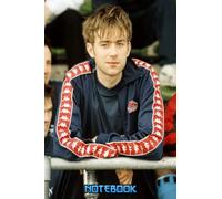 Notebook : Damon Albarn College Ruled Notebook Template Thankgiving Notebook 100 Pages #269