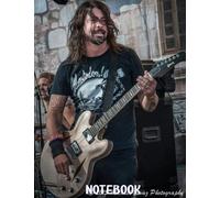 Notebook : Dave Grohl Fighters RockBand Notebook Lined Page 6x9. Gift Book for Writing, Home or Work Thankgiving Notebook for Fans #345
