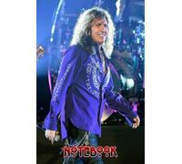 Notebook : David Coverdale Rock Band Notebook 100 Page Lined Gift Book for Writing, Scholl Notebook for Fans #20