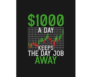 Notebook: Day Trading Stock Exchange Shares Capitalism 1: Planner Notebook Journal Gifts For Loved One 100 Lined pages 8.5x11