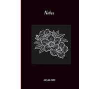 Notebook: Desert Rose Floral Design: 6" x 9" notebook, 110 lined pages, each accented with a delicate Desert Rose motif.