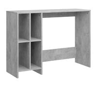 Notebook Desk Concrete Grey Engineered Wood Laptop Study Computer vidaXL