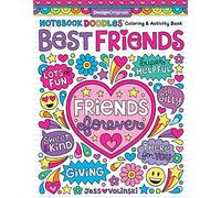 Notebook Doodles Best Friends: Coloring & Activity Book (Design Originals) 32 Friendship-Themed Designs of Adorable Animals; Beginner-Friendly Empowering Art Activities for Tweens, on Perforated Paper