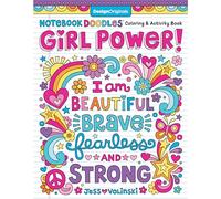 Notebook Doodles Girl Power! Coloring & Activity Book (Design Originals) 32 Inspiring, Beginner-Friendly Art Activities to Boost Confidence & Self-Esteem in Tweens, on High-Quality Perforated Paper