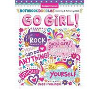 Notebook Doodles Go Girl!: Coloring & Activity Book (Design Originals) 30 Inspiring Designs; Beginner-Friendly Empowering Art Activities for Tweens, on High-Quality Extra-Thick Perforated Paper: 6
