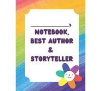 Notebook: Draw and Write Notebook for Kids No.15: Story writing notebook for kids with blank pages, picture spaces and lines, 100 pages - 8.5 x 11