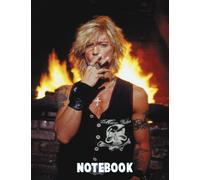 Notebook : Duff McKagan Wile Ruled 100 Pages for School Home or Work - Christmas , Thankgiving Notebook Gift Ideas #920