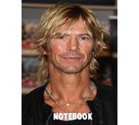 Notebook : Duff McKagan Wile Ruled 100 Pages for School Home or Work - Christmas , Thankgiving Notebook Gift Ideas #907
